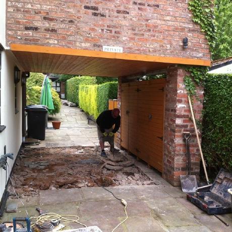 Groundworks site preparation Preston