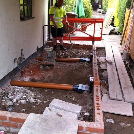 Paving preparation groundworks Lancashire