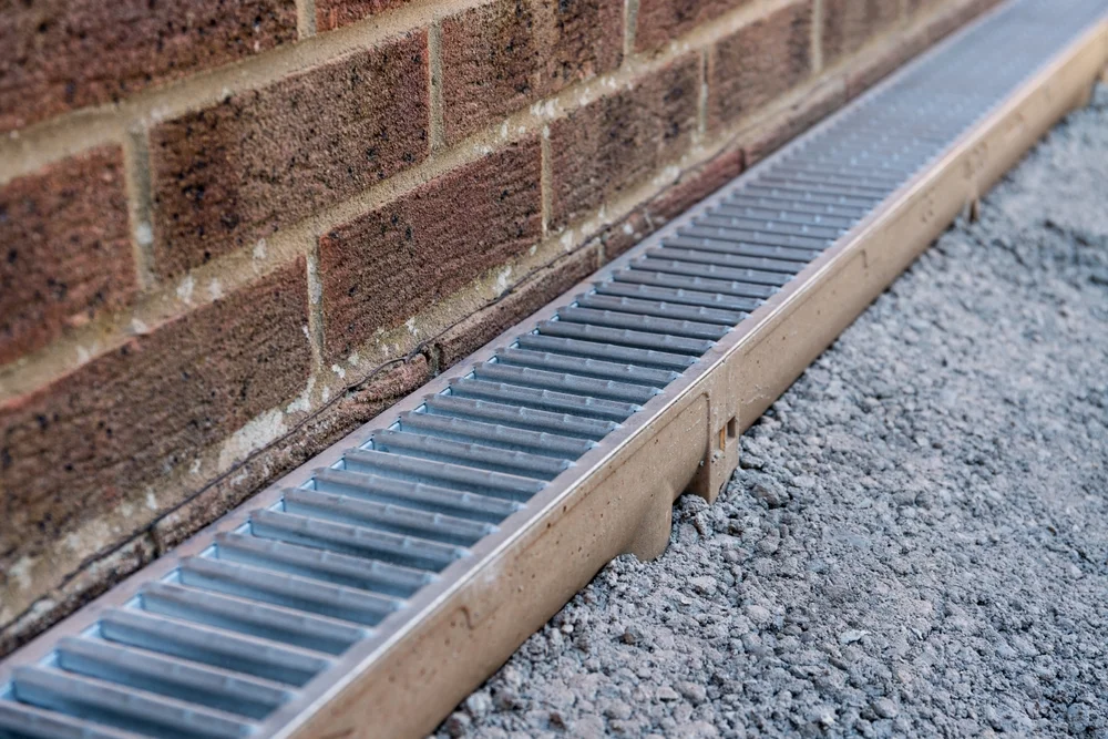 Drainage pipes and excavation in Preston