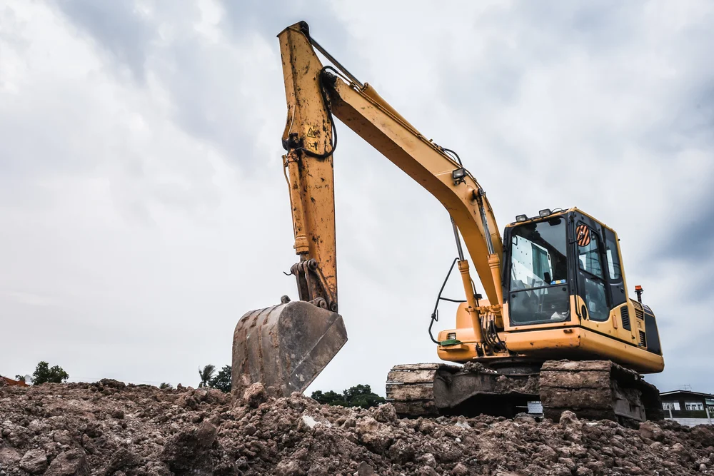 Dumper and digger machinery for plant hire Preston